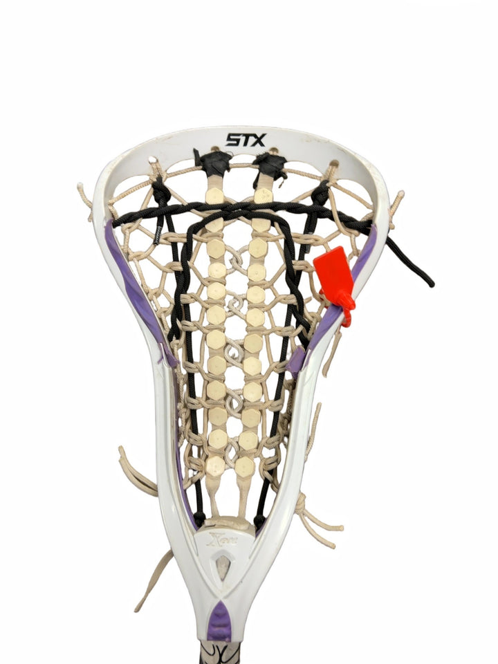 STX Flex 10 Women's Lacrosse Stick White/Silver 27 inch Good