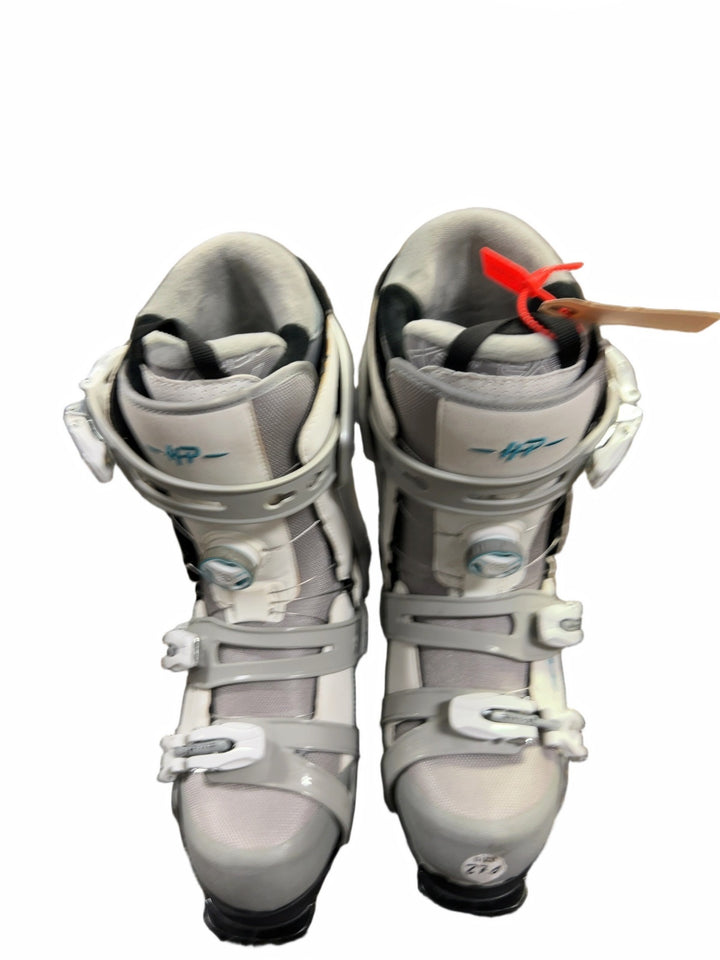 Apex HP Ski Boots White / Grey Good Size 27.0