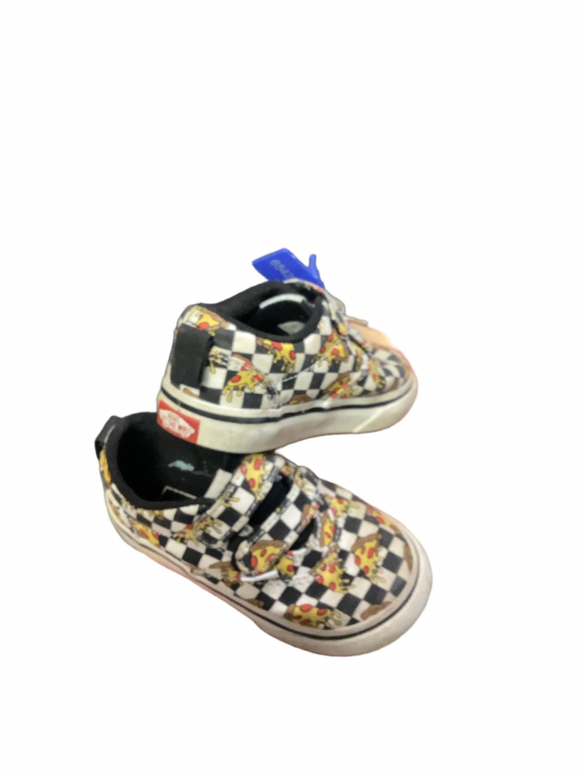 Vans Doheny V Pizza Checkerboard Toddler Shoes Size 6.0