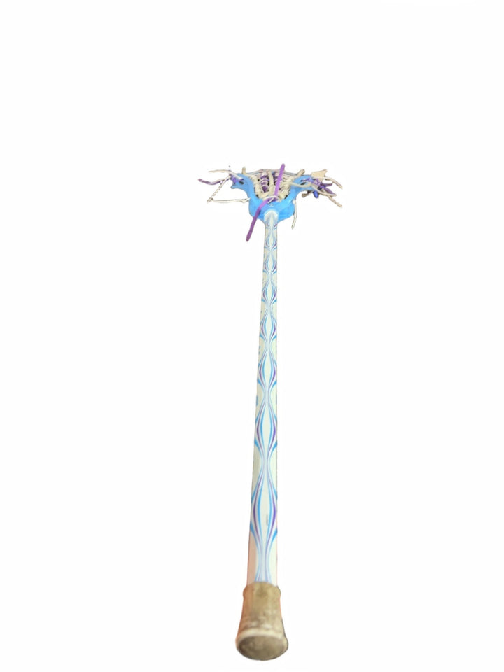 Brine Women's Complete Lacrosse Stick Blue / Purple / White Good
