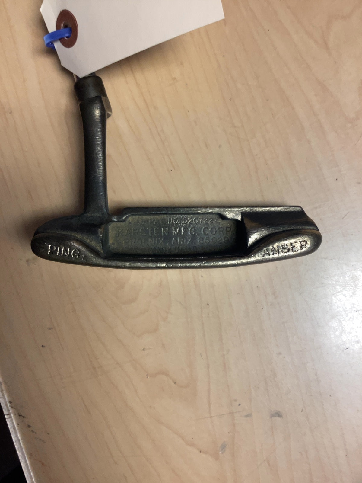 Ping Anser Bronze Putter Right Handed Steel Shaft Good