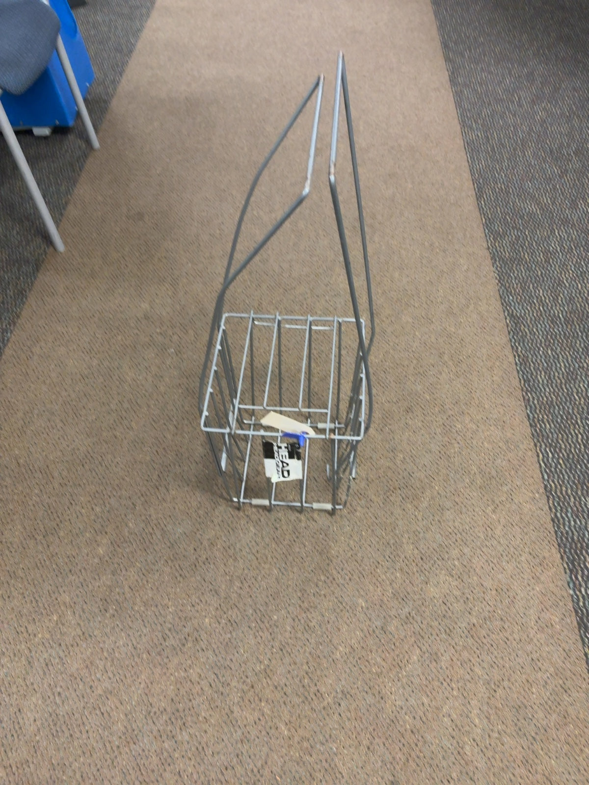 Head Tennis Ball Hopper Basket Grey