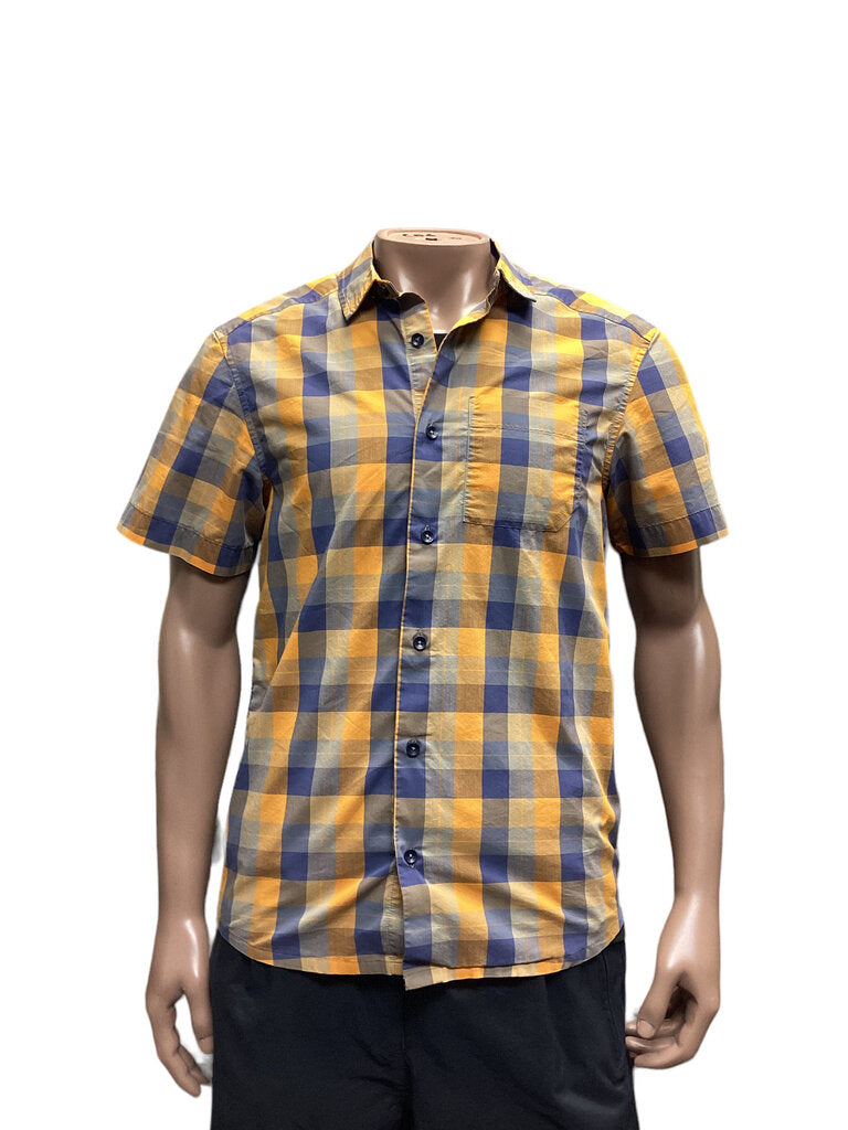 Men's Plaid Button Up Shirt