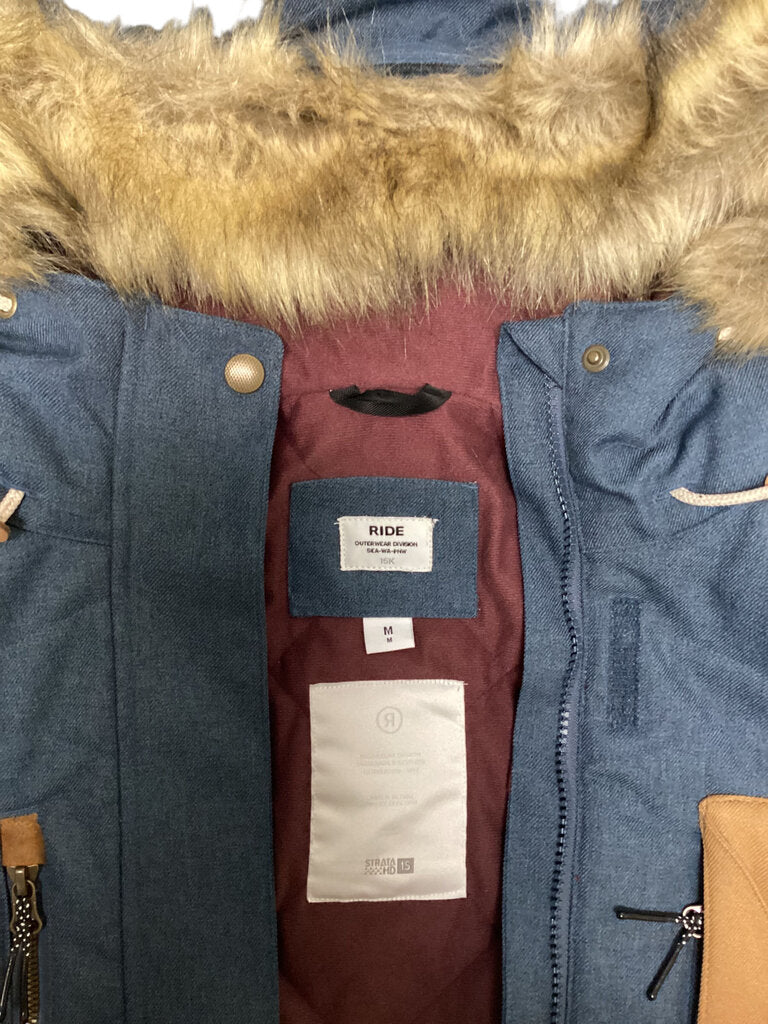 Snowboard Jacket Fur Collar 15 K (NWT)