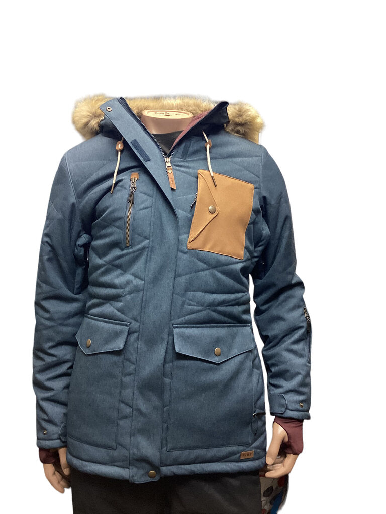 Snowboard Jacket Fur Collar 15 K (NWT)